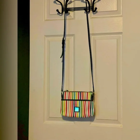 Dooney & Bourke ginger pouchette crossbody. Like new condition. - Picture 5 of 13